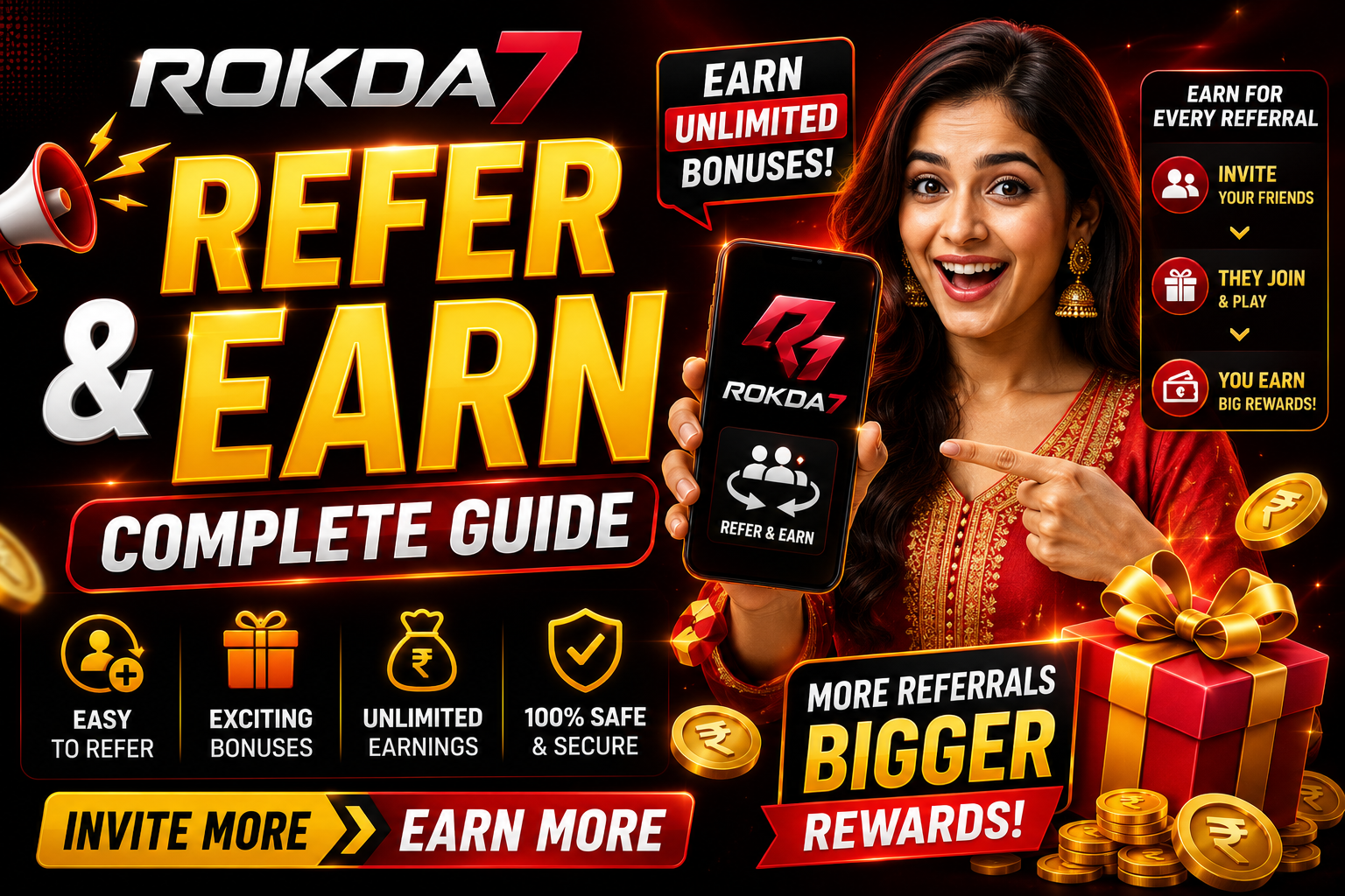 Rokda7 Refer and Earn Complete Guide — Earn Rs 200 Per Friend